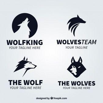 Dark Wolf Cool Logo - Wolf Vectors, Photos and PSD files | Free Download