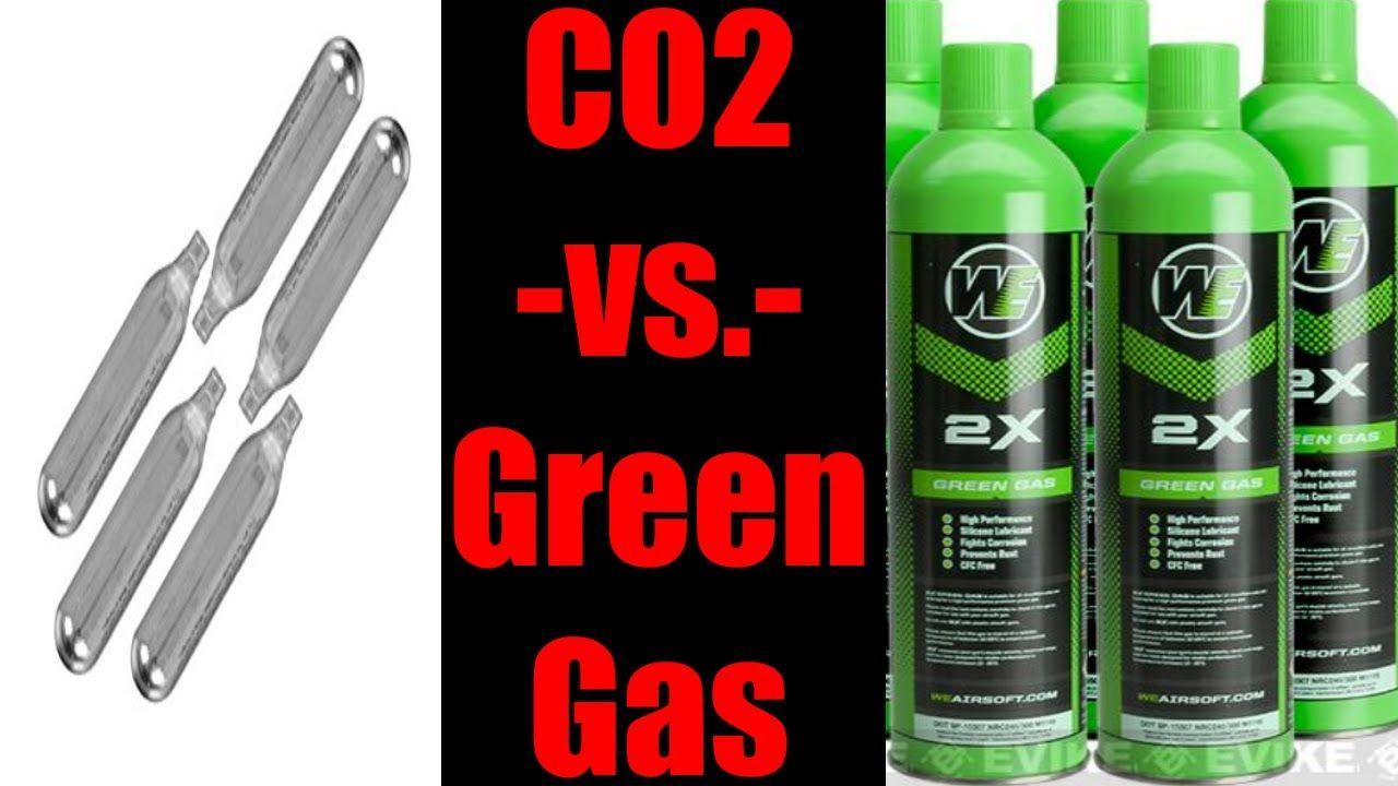 Red and Green Gas Logo - CO2 vs Green Gas. Which is better?