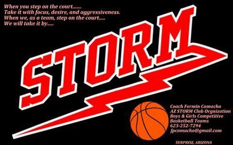 Storm Basketball Logo - Junior Hoops Arizona: The AZ Storm Boys Club Basketball Organization