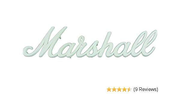 White Marshall Logo - Marshall Original 9 Logo, White: Everything Else