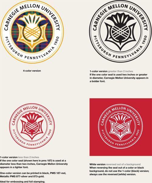 Carnegie Mellon University Logo - The official seal of Carnegie Mellon University was created in 1967 ...