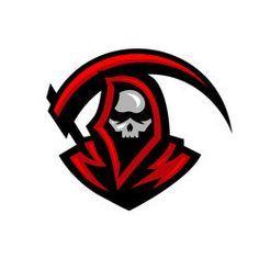 Cool Reaper Logo - Reaper Mascot Logo. Sports logo's. Logos, Logo design, Sports logo