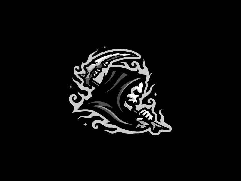Cool Reaper Logo - Grim Reaper Logo by Jay Graphic Art | Dribbble | Dribbble