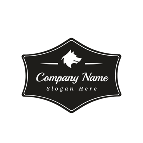 Black and White Wolf Logo - Free Wolf Logo Designs. DesignEvo Logo Maker