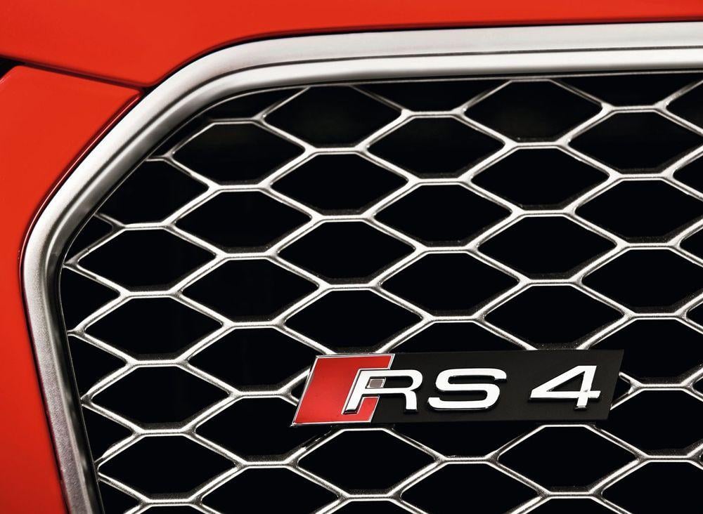 Audi RS Logo - Audi RS4-Logo