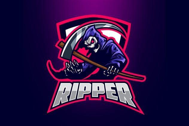 Cool Reaper Logo - Thumbnail for Esports Grim Reaper Logo Cool Esports Logo