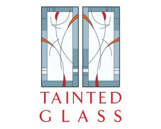 Tainted Logo - Tainted Glass Designed