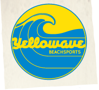 Yellow Wave Logo - Yellowave Beach Sports
