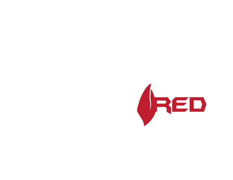 Tainted Logo - Tainted Red Outdoors Logo. Modern Outdoor Media