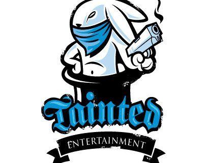 Tainted Logo - Tainted Entertainment in Hat