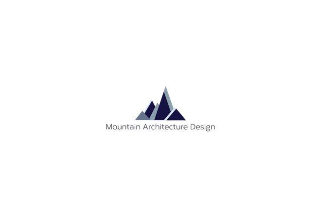 Modern Mountain Logo - Mountain Designs Logo Camping Backpack Logo Apparel Outdoor Gear
