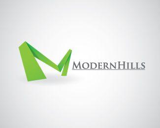 Modern Mountain Logo - 30 Simple Yet Awesome Mountain Inspired Logo Designs | Designbeep
