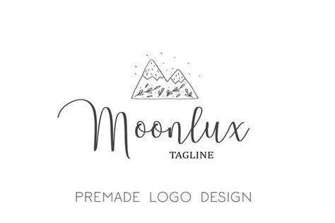 Modern Mountain Logo - Logo design mountains, logo design modern, mountain logo design