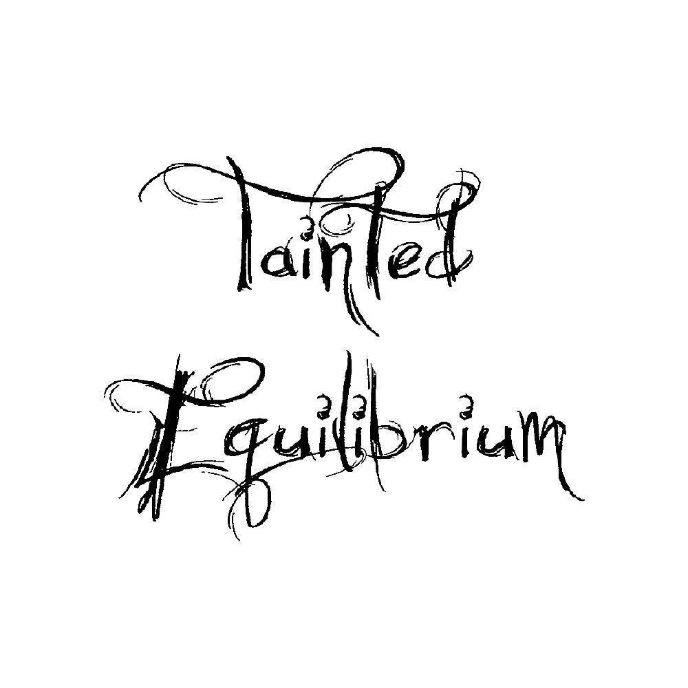 Tainted Logo - Tainted Equilibriumband Logo Vinyl Decal