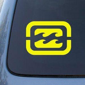 Yellow Wave Logo - Billabong Wave Logo wide Color: YELLOW