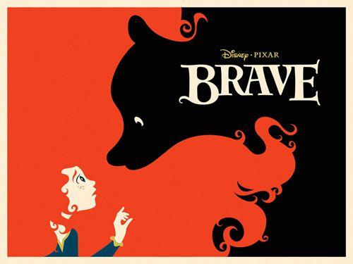 Disney Pixar Brave Logo - Disney Pixar Brave Poster. Michael De Pippo