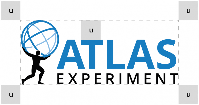 Blue U Logo - ATLAS design guidelines. ATLAS Outreach & Education