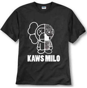 Milo X Kaws Logo - A-Bathing-Ape-OG-Bape-Baby-Milo-x-Kaws-Reversible-Short-Sleeve-Tee-S ...