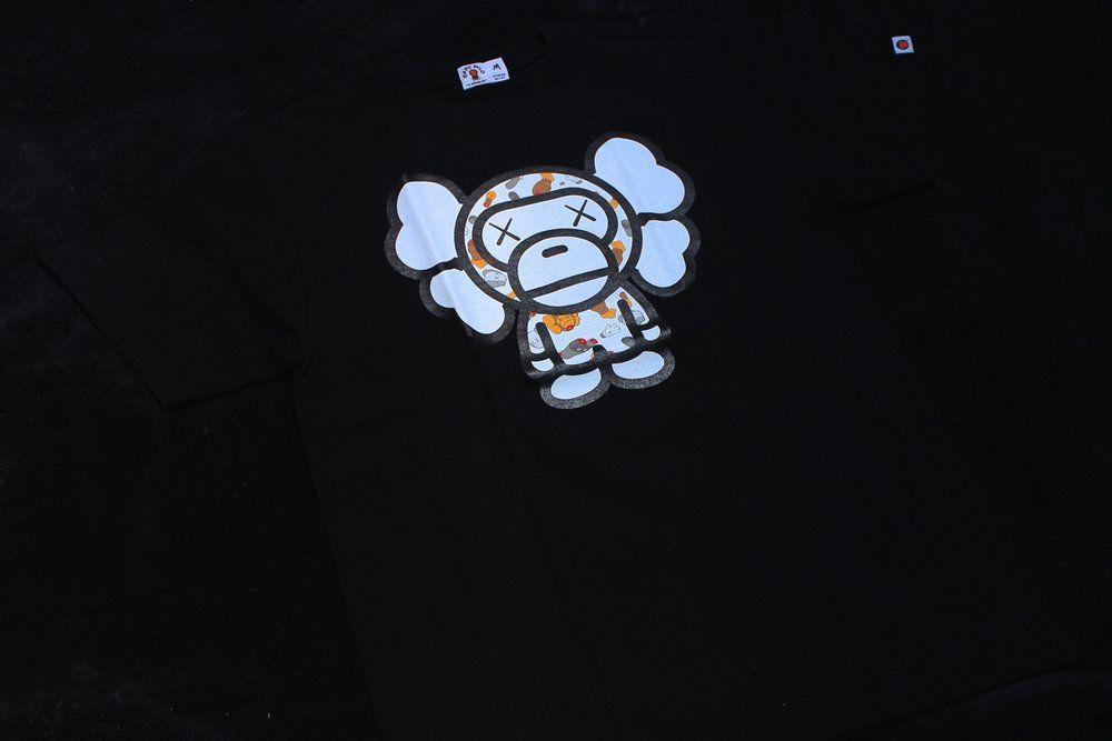 Milo X Kaws Logo - A BATHING APE x KAWS | Dissected Milo Tee | Sz. M | PISSCHILD ...