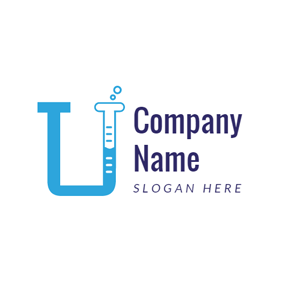 Blue U Logo - Free U Logo Designs. DesignEvo Logo Maker