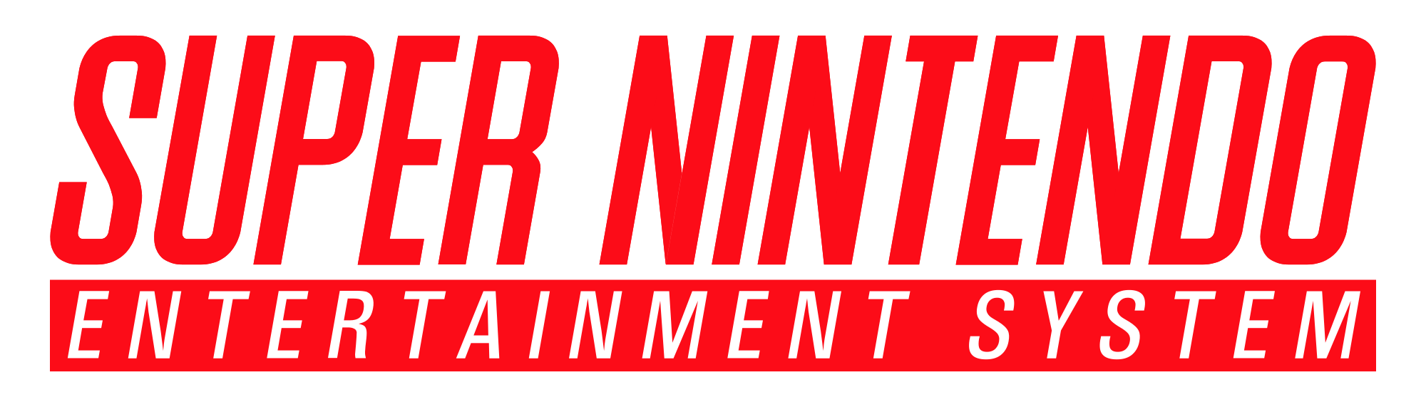 SNES Logo - File:Super Nintendo Entertainment System logo.svg - Wikimedia Commons
