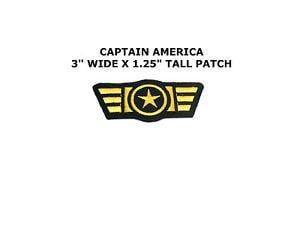 Cartoons to Movie Logo - CAPTAIN AMERICA LOGO - MARVEL COMICS- Iron On Patch/TV, Movie ...