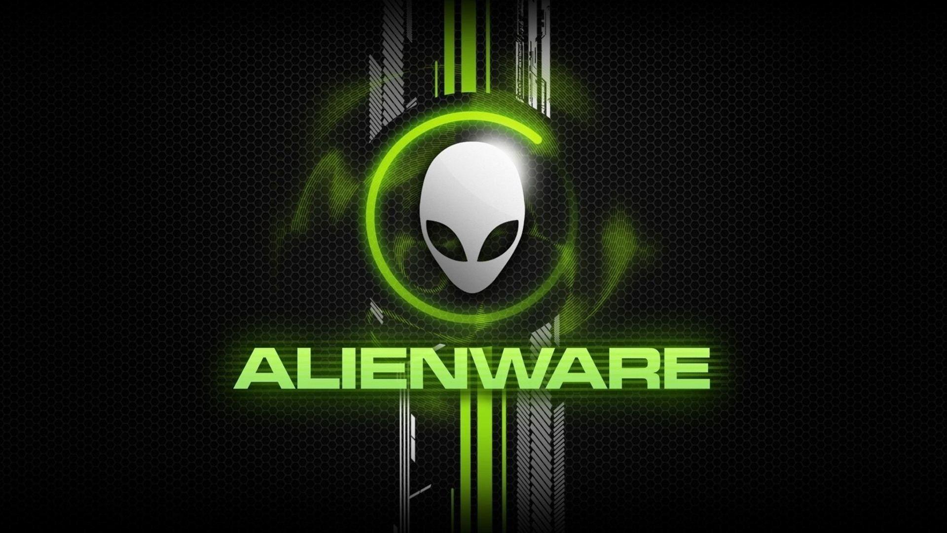 Green PC Logo - Alien Ware Green Text Logo HD Wallpaper | things i wish i had ...