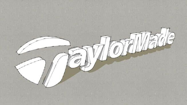 TaylorMade Logo - TaylorMade Logo | 3D Warehouse