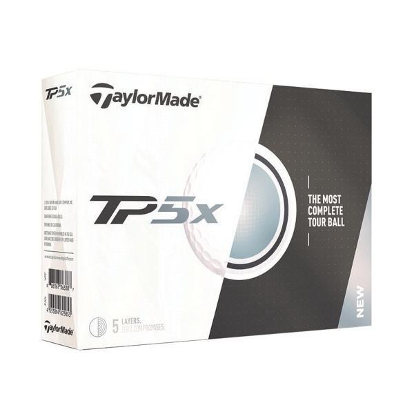 TaylorMade Logo - TaylorMade TP5X White Golf Balls with Custom Logo