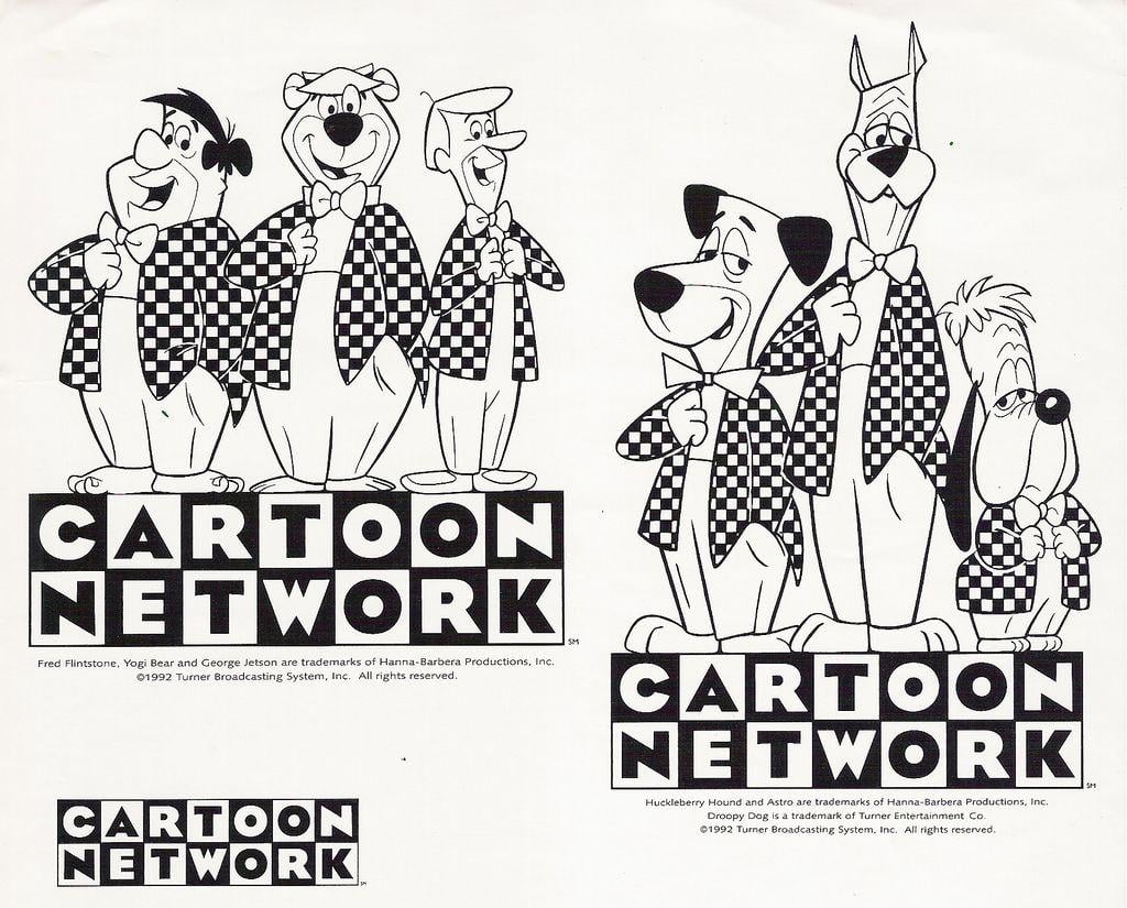 Cartoons to Movie Logo - Hanna Barbera Cartoon Network Logo, 1992. Logos From The Ca