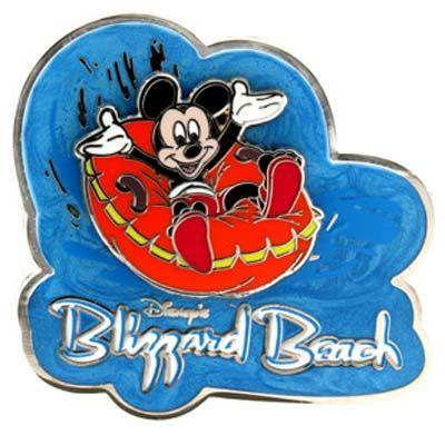 Disney Water Parks Logo - Disney's Blizzard Beach Water Park Pin