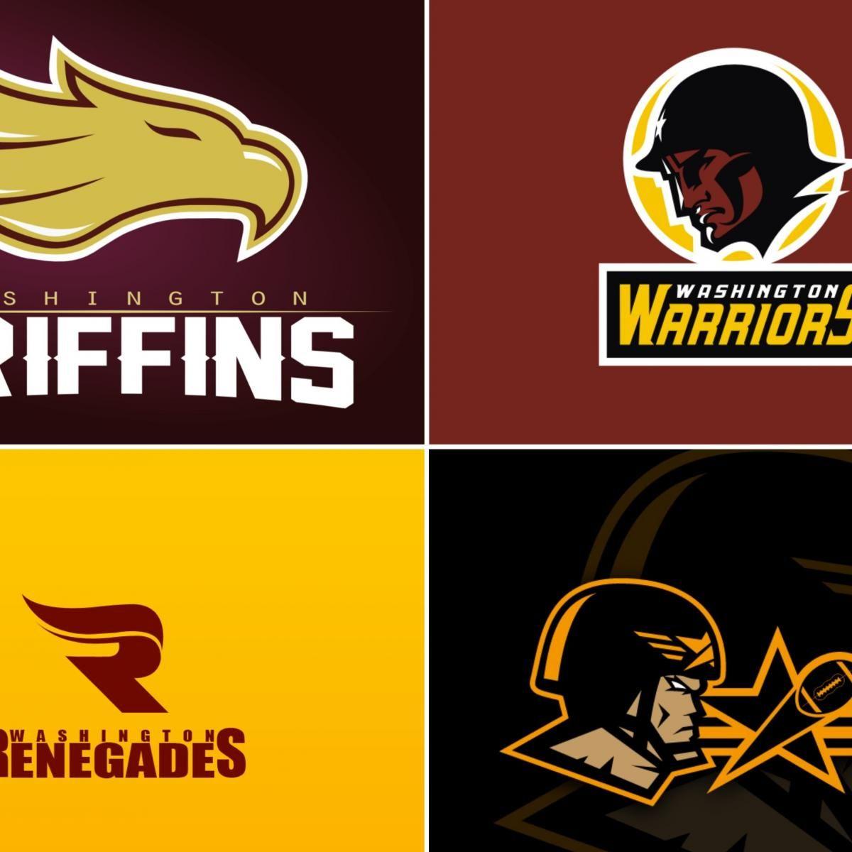 Redskins W Logo - Artists Come Up with New Names and Creative Logos for Washington ...