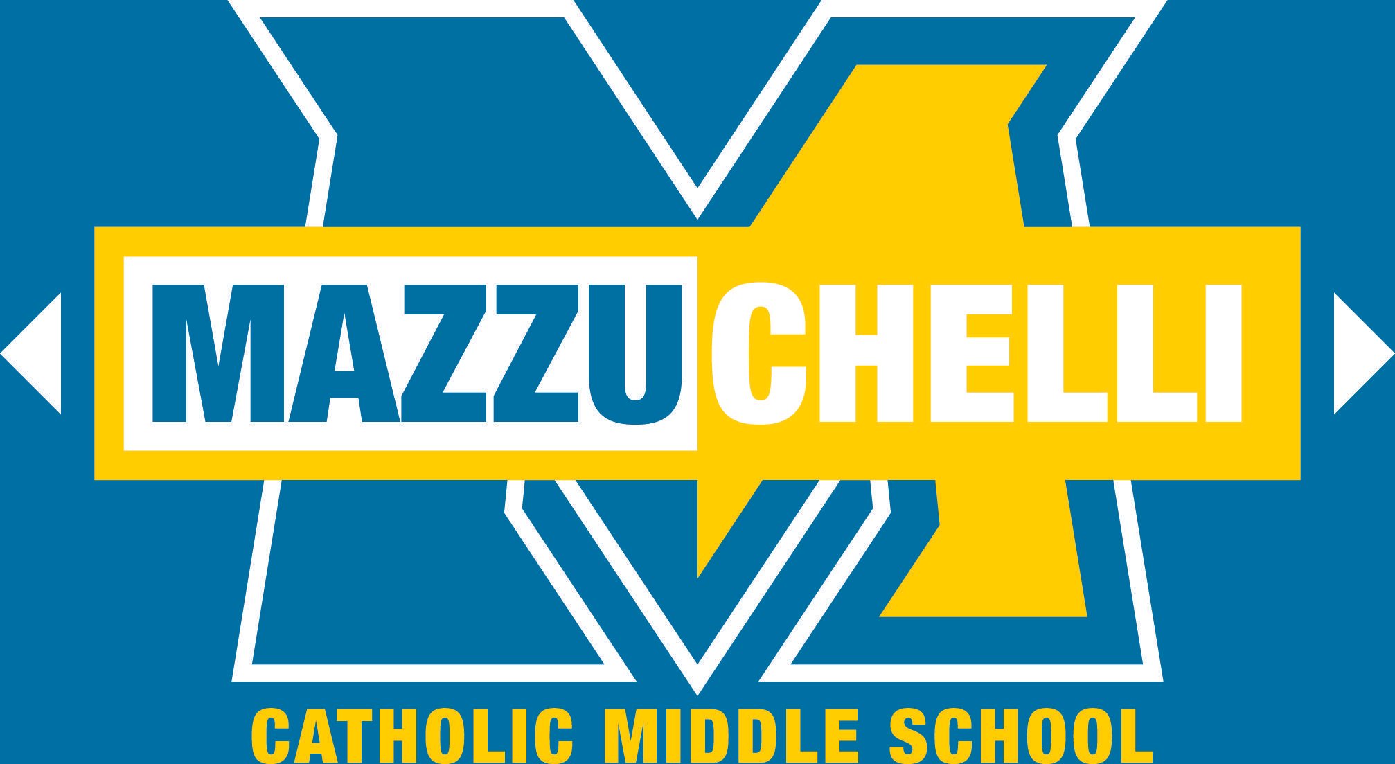 Light Blue and Black Logo - Athletic Logos Family Catholic Schools