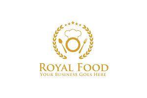Luxury Food Logo - King Food Logo Templates Creative Market