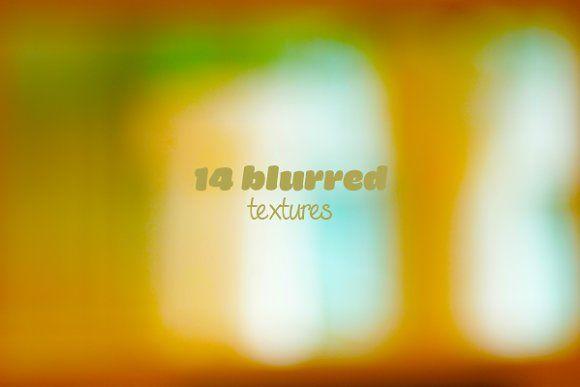 Blurry Yellow and Orange Logo - Blurred Textures ~ Textures ~ Creative Market