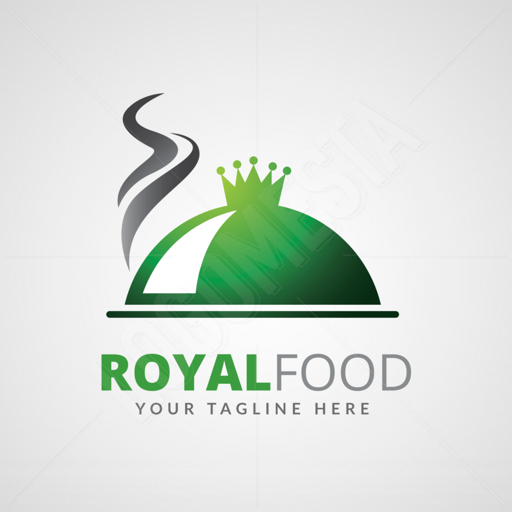 Luxury Food Logo - Royal Food Logo