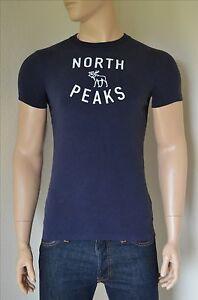 Abercrombie Moose Logo - NEW Abercrombie & Fitch North Peaks Moose Logo Graphic Tee T-Shirt ...