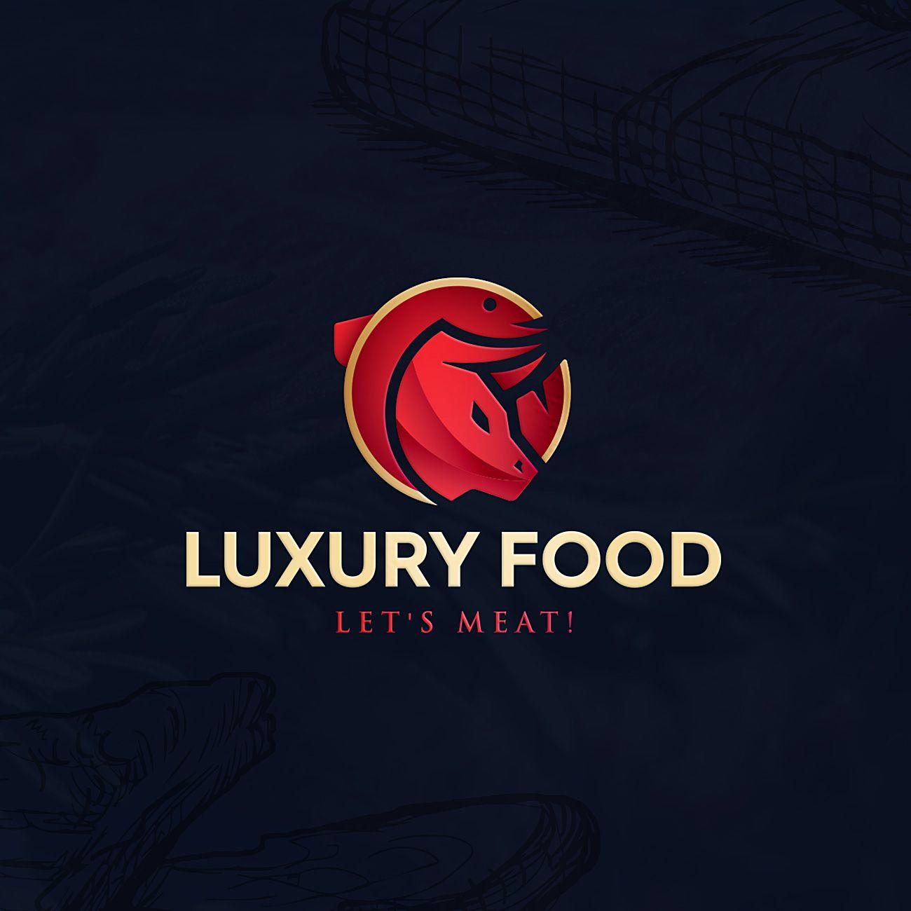 Luxury Food Logo - Luxury Food Logo & Business Card Design | Craft Mark Studio