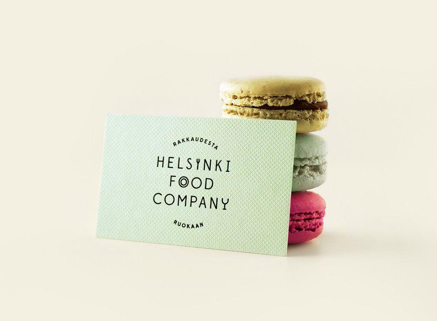 Luxury Food Logo - New Brand Identity for Helsinki Food Company by Werklig - BP&O