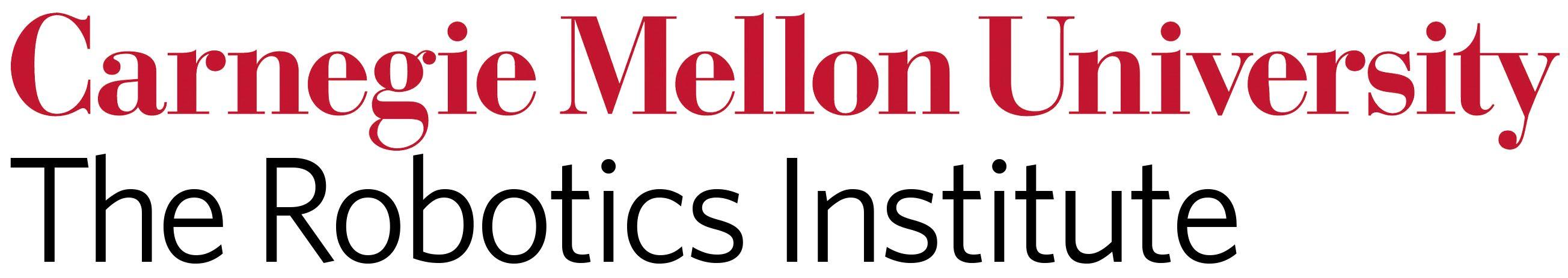 Carnegie Mellon Logo - RI Logos Robotics Institute Carnegie Mellon University