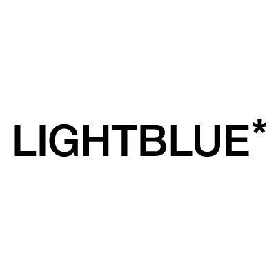 Light Blue and Black Logo - LIGHTBLUE