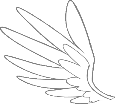 White Wing Logo - Clipart library: More Like Big white wing vector