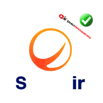 Orange and White Brand Logo - Orange circle Logos