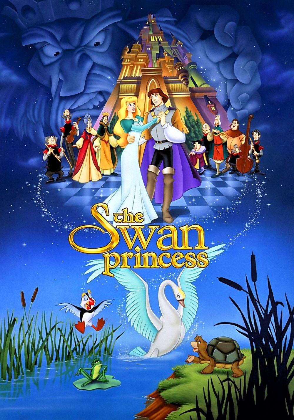 The Swan Princess Logo - The Swan Princess (1994)