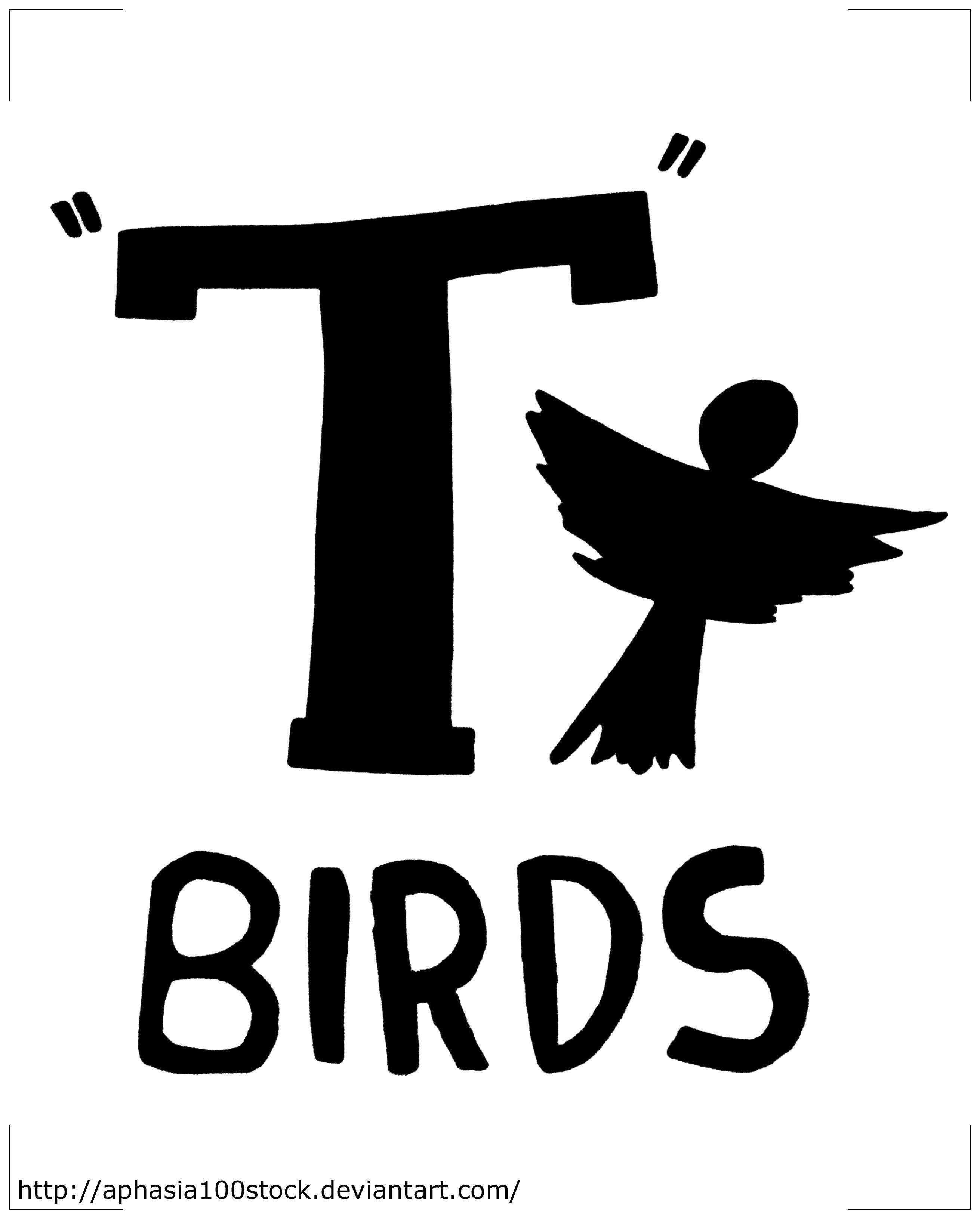 T- Birds Logo - T birds printable Logos