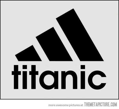 Funny Brand Logo - What I see when I look at the Adidas logo. Meta Picture