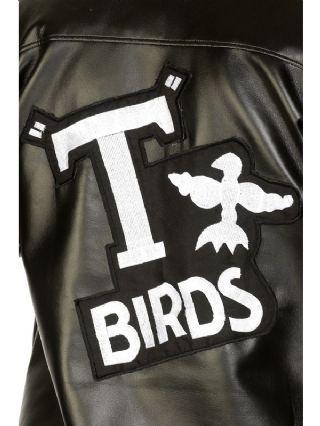 T- Birds Logo - Grease T Birds Jacket, Black, With Logo