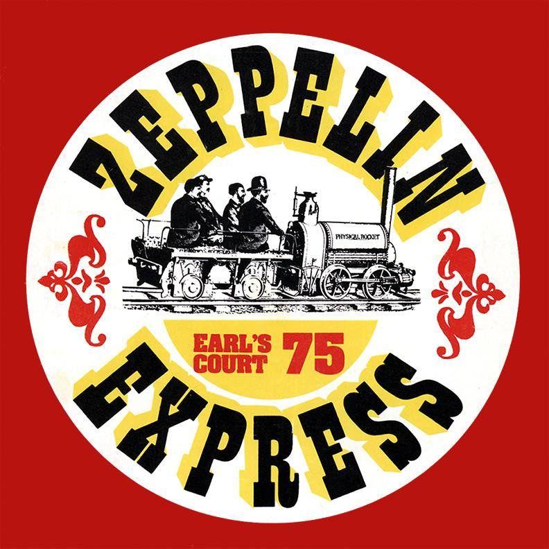 LED Zeppelin Circle Logo - Led Zeppelin Express ad for Earls Court