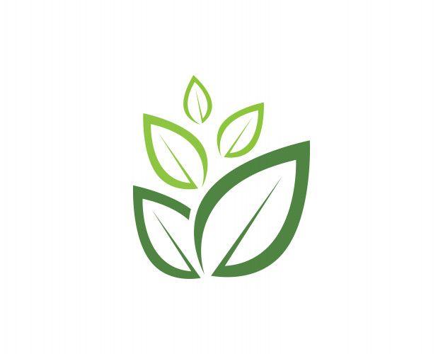 Nature Logo - Leaf green nature logo and symbol template Vector | Premium Download
