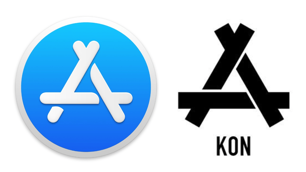Aan Logo - Kledingbedrijf klaagt Apple aan om App Store-logo » One More Thing